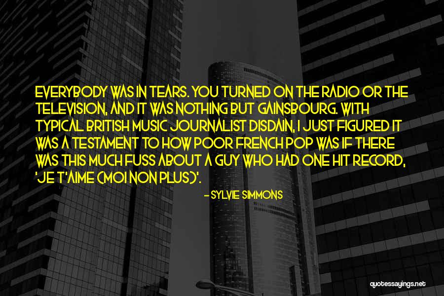 French Music Quotes By Sylvie Simmons