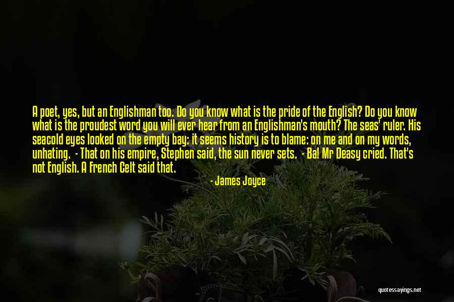 French One Word Quotes By James Joyce French One Word Quotes By James Joyce