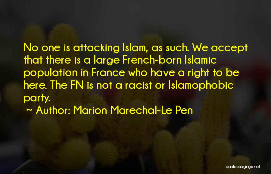 French Quotes By Marion Marechal-Le Pen