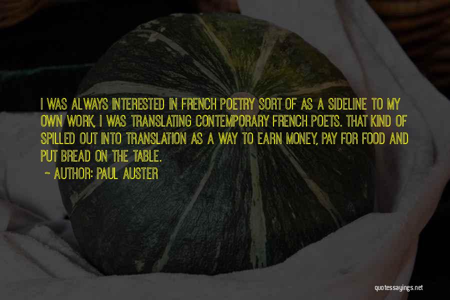 French Translation Quotes By Paul Auster