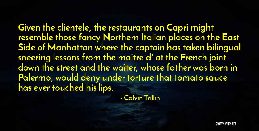 French Waiter Quotes By Calvin Trillin French Waiter Quotes By Calvin Trillin