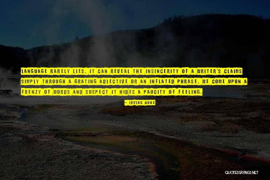 Frenzy Quotes By Irving Howe Frenzy Quotes By Irving Howe