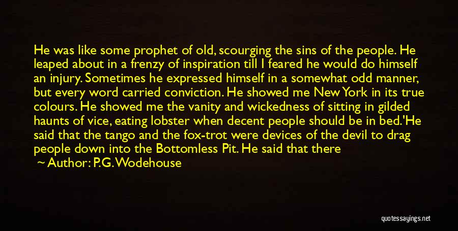 Frenzy Quotes By P.G. Wodehouse