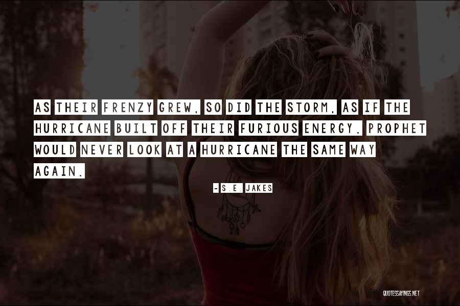 Frenzy Quotes By S.E. Jakes Frenzy Quotes By S.E. Jakes