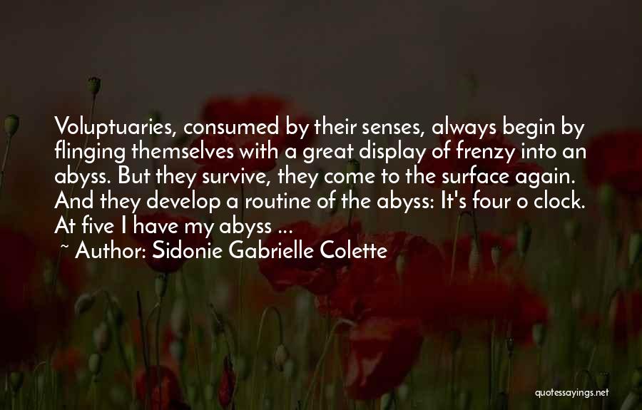Frenzy Quotes By Sidonie Gabrielle Colette