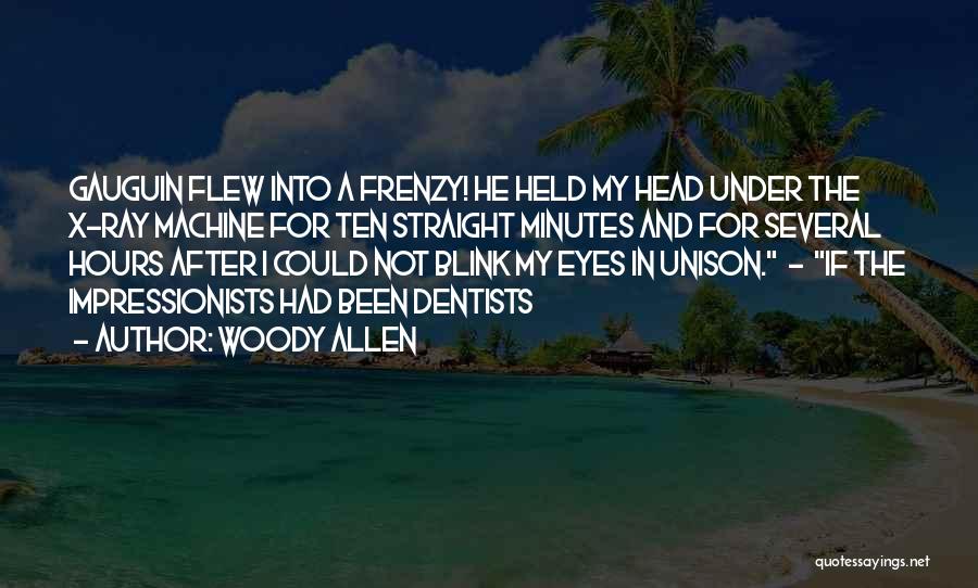 Frenzy Quotes By Woody Allen