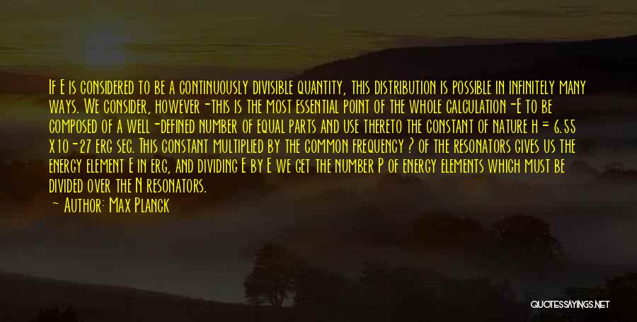 Frequency Distribution Quotes By Max Planck