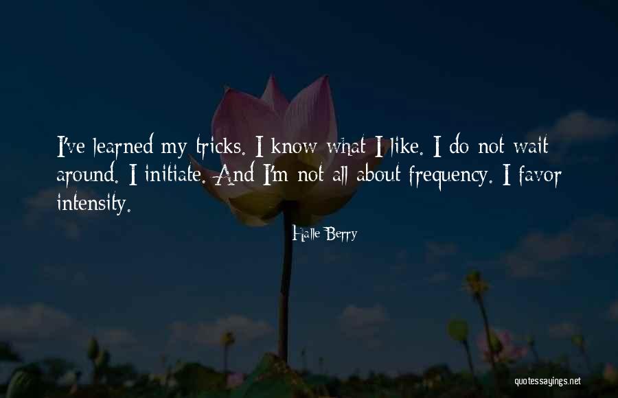 Frequency Quotes By Halle Berry