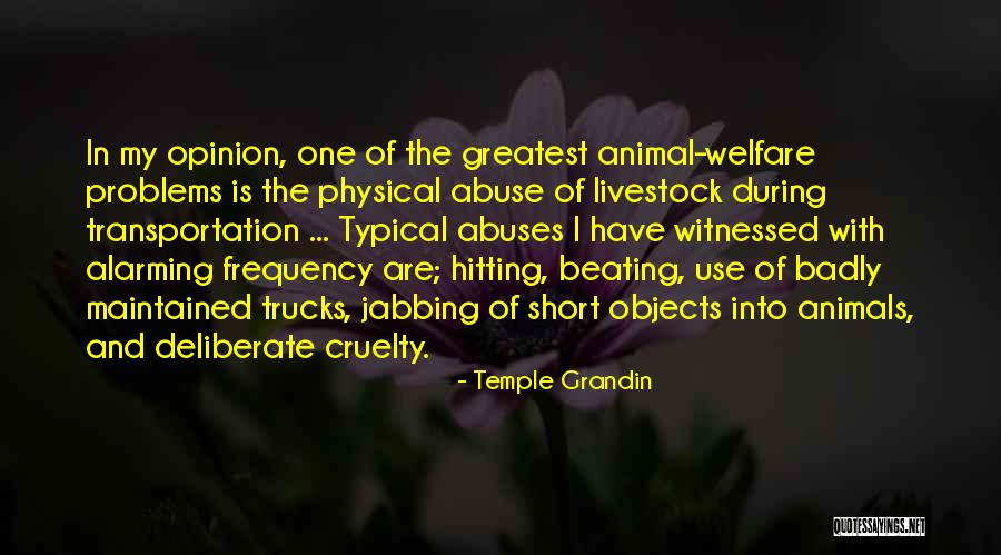 Frequency Quotes By Temple Grandin