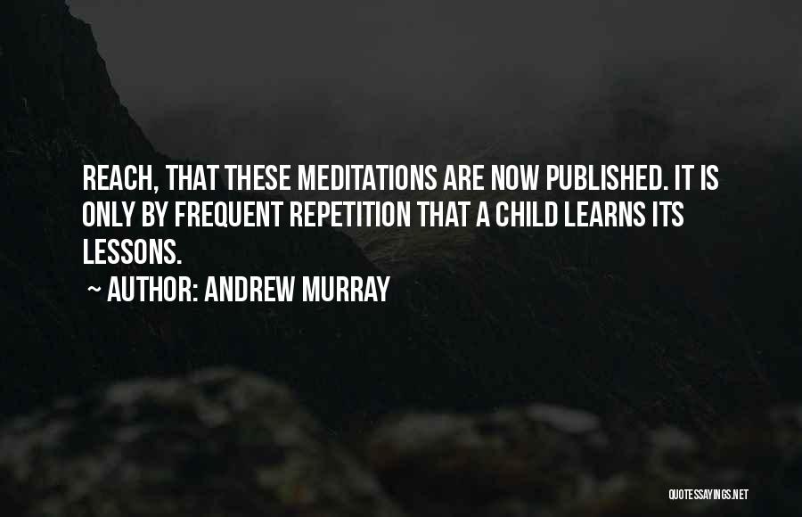 Frequent Quotes By Andrew Murray