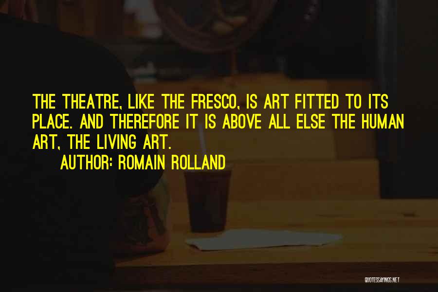 Fresco Quotes By Romain Rolland