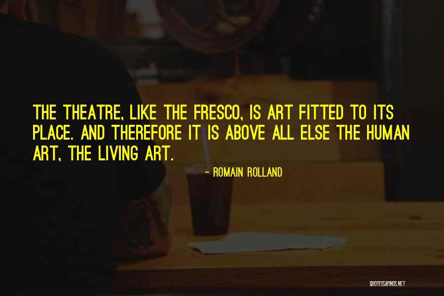 Fresco Quotes By Romain Rolland