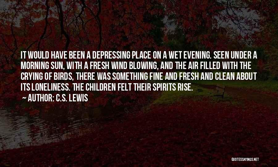 Fresh Air Quotes By C.S. Lewis