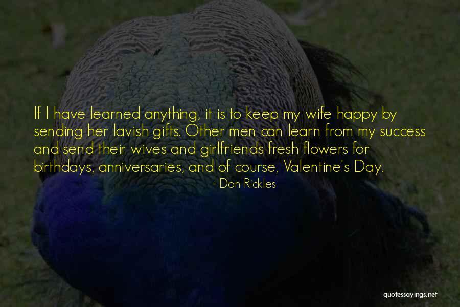 Fresh Flowers Quotes By Don Rickles