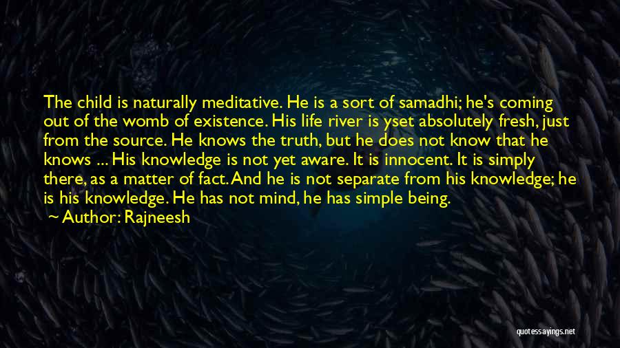 Fresh Mind Matter Quotes By Rajneesh