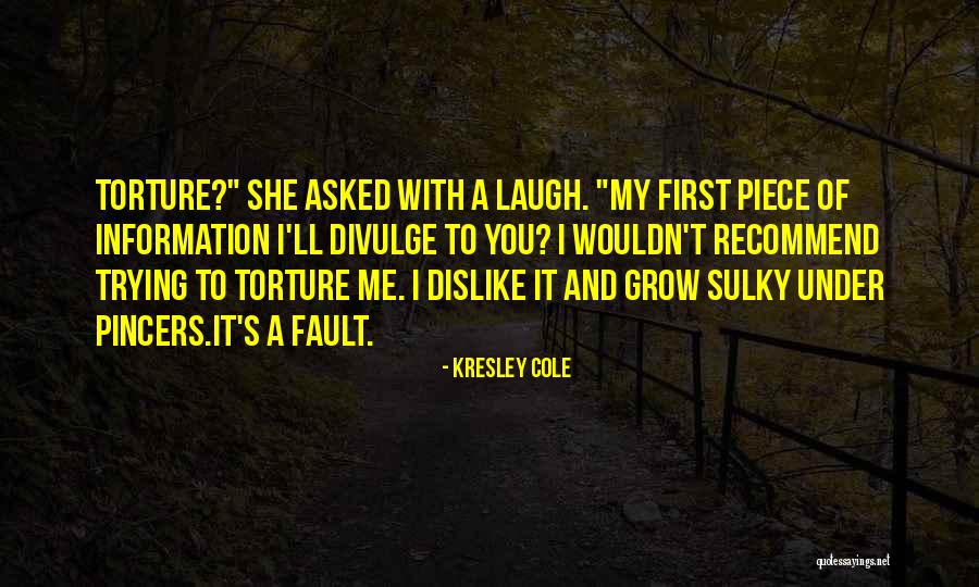 Fresh World International Supermarket Quotes By Kresley Cole Fresh World International Supermarket Quotes By Kresley Cole