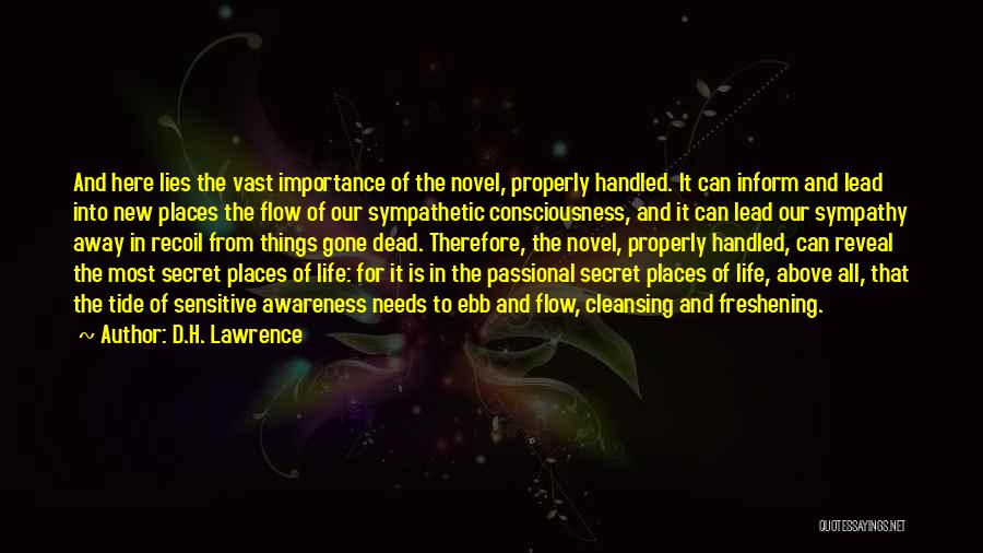 Freshening Quotes By D.H. Lawrence