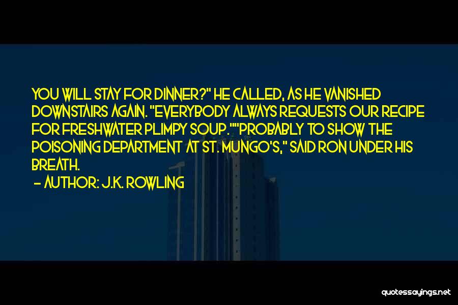 Freshwater Quotes By J.K. Rowling