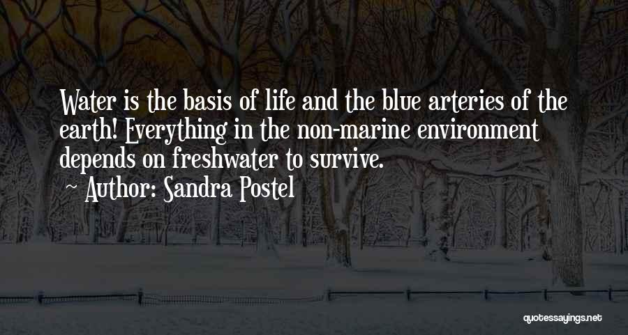 Freshwater Quotes By Sandra Postel