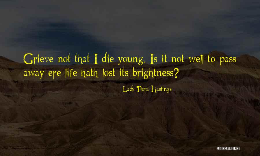 Freudenberg Performance Quotes By Lady Flora Hastings Freudenberg Performance Quotes By Lady Flora Hastings