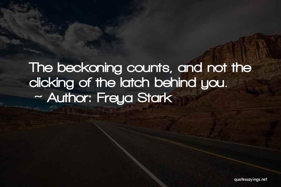 Freya Stark Travel Quotes By Freya Stark