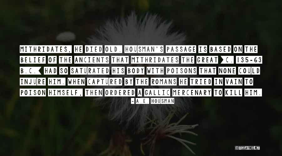 Fricassee Rabbit Quotes By A.E. Housman Fricassee Rabbit Quotes By A.E. Housman