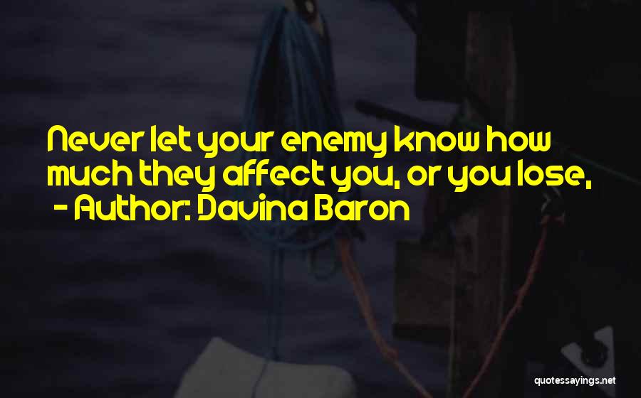 Friday Deebo Quotes By Davina Baron