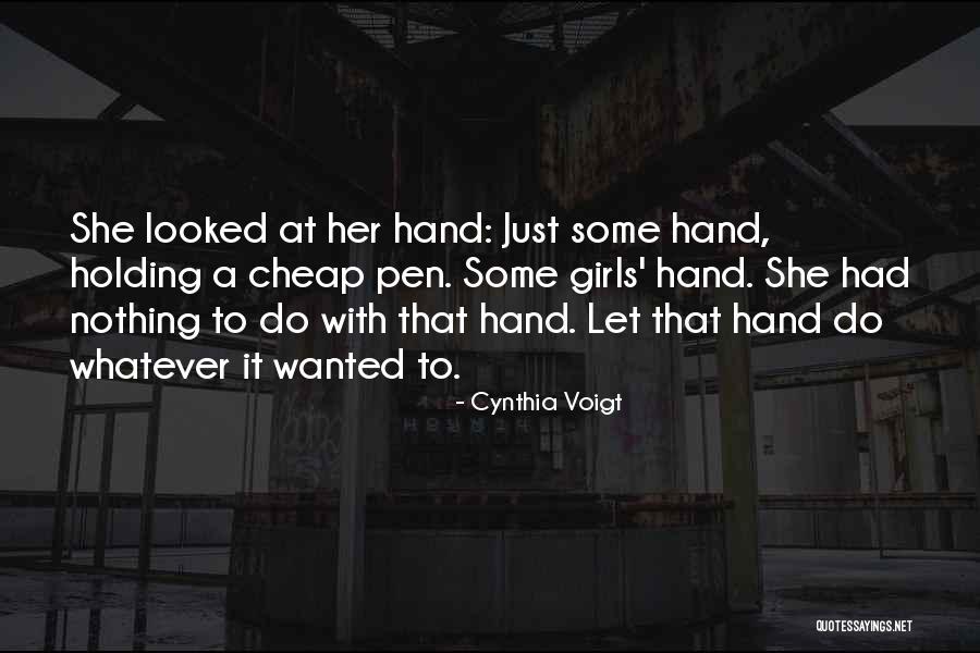 Friday Warming Quotes By Cynthia Voigt Friday Warming Quotes By Cynthia Voigt