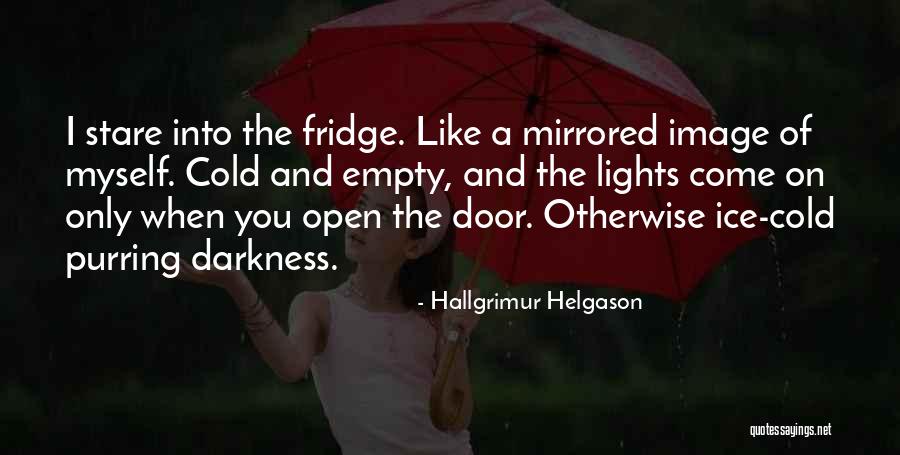 Fridge Light Quotes By Hallgrimur Helgason