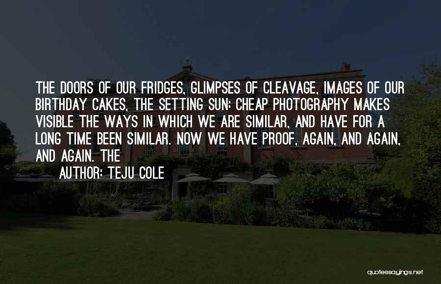 Fridges Quotes By Teju Cole