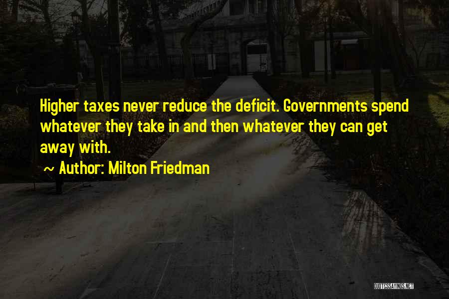 Friedman Milton Quotes By Milton Friedman