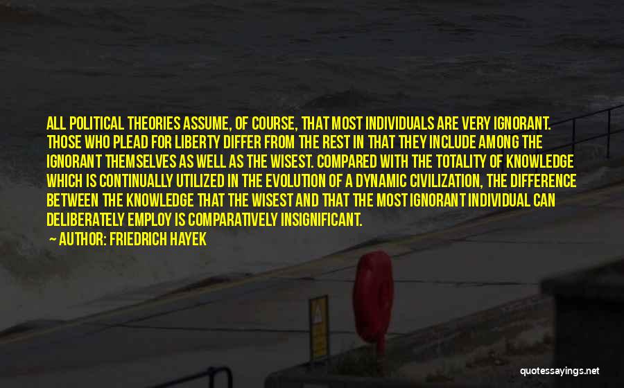 Friedrich Hayek Quotes 703923