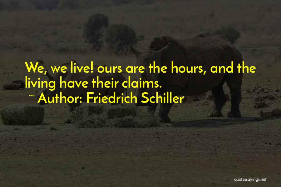 Friedrich Schiller Quotes 719087