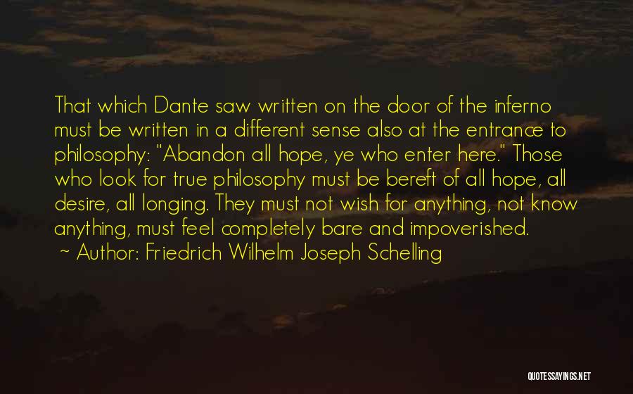 Friedrich Wilhelm Joseph Schelling Quotes 1915826