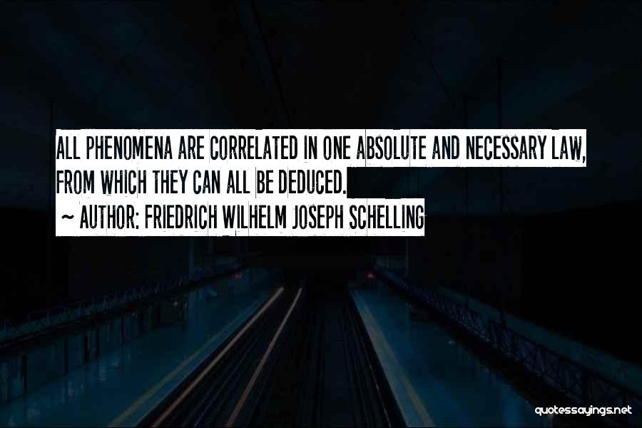 Friedrich Wilhelm Joseph Schelling Quotes 281541