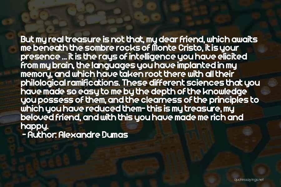 Friend And Memory Quotes By Alexandre Dumas