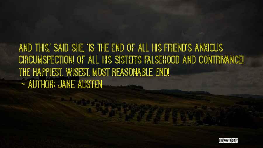 Friend And Sister Quotes By Jane Austen