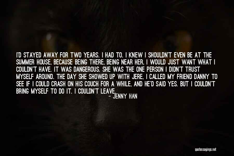 Friend And Summer Quotes By Jenny Han Friend And Summer Quotes By Jenny Han