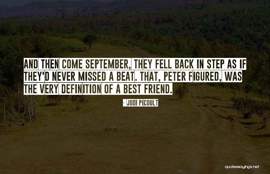 Friend Definition Quotes By Jodi Picoult