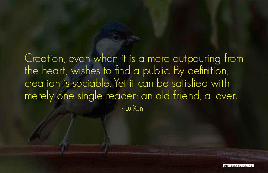 Friend Definition Quotes By Lu Xun