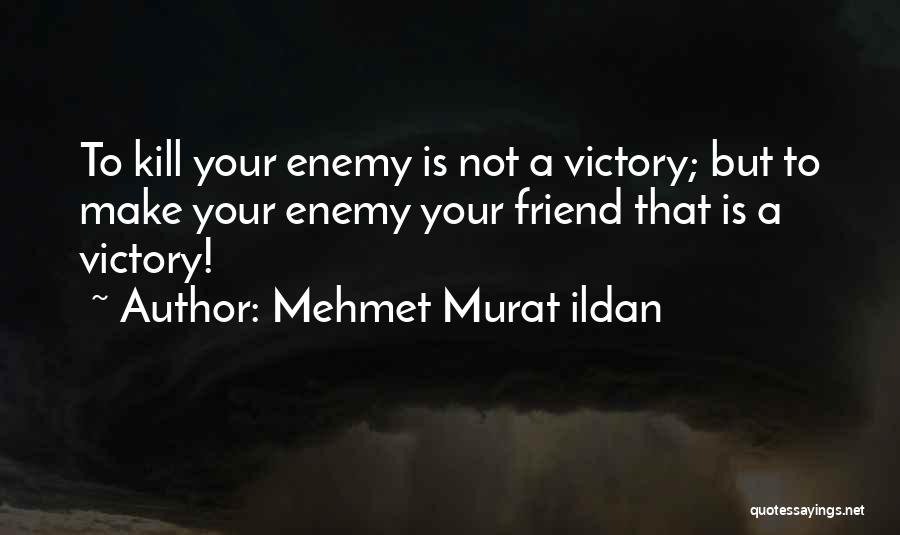 Friend Enemy Quotes By Mehmet Murat Ildan