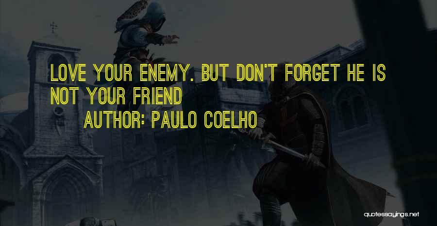 Friend Enemy Quotes By Paulo Coelho