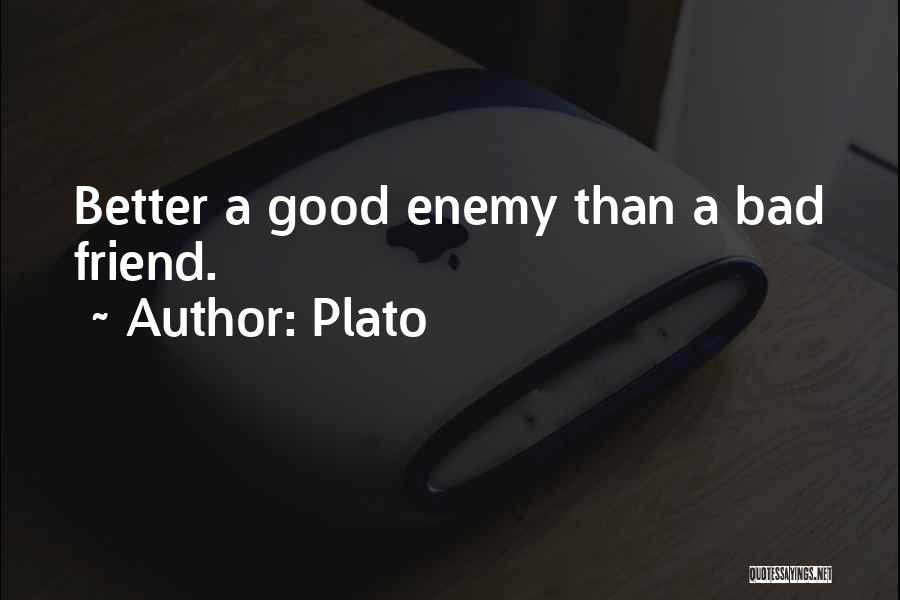 Friend Enemy Quotes By Plato