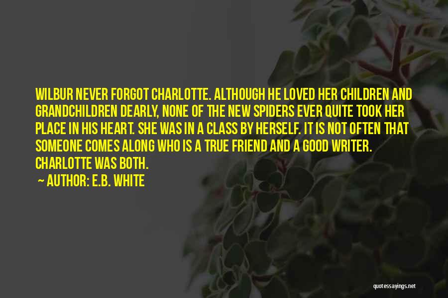 Friend Forgot Me Quotes By E.B. White