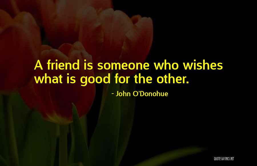 Friend Is Someone Who Quotes By John O'Donohue