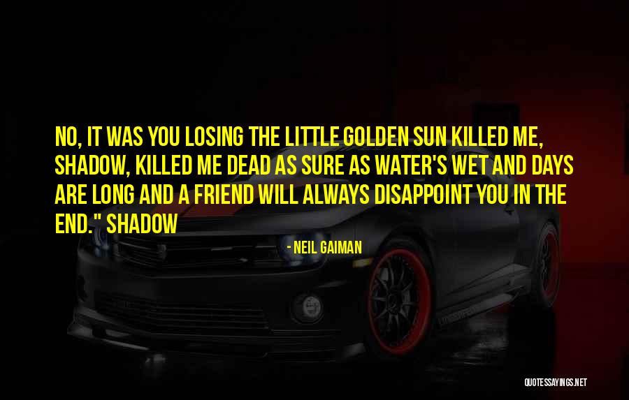 Friend Killed Quotes By Neil Gaiman Friend Killed Quotes By Neil Gaiman