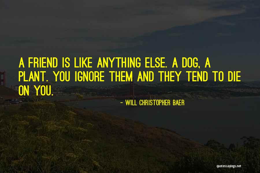 Friend Like You Quotes By Will Christopher Baer Friend Like You Quotes By Will Christopher Baer