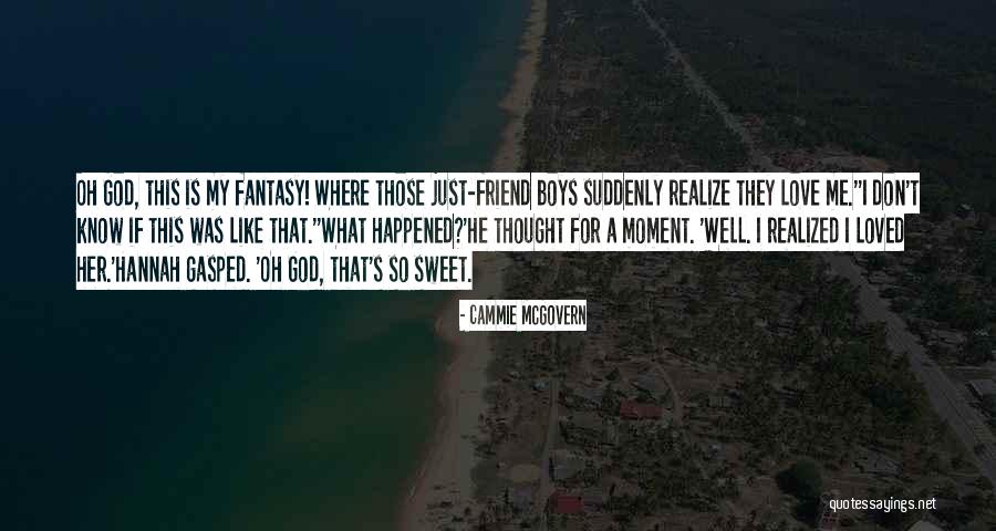 Friend Lovers Quotes By Cammie McGovern Friend Lovers Quotes By Cammie McGovern