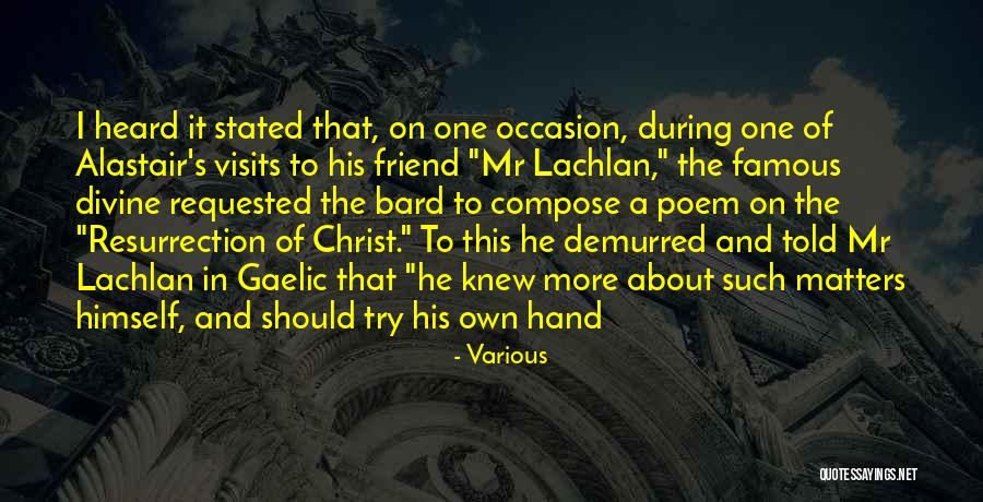 Friend Of Himself Quotes By Various Friend Of Himself Quotes By Various