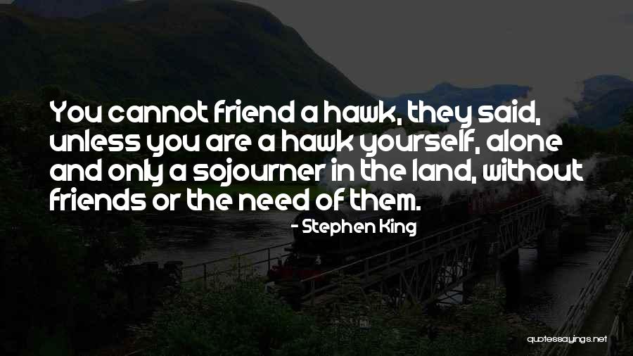 Friend Only In Need Quotes By Stephen King